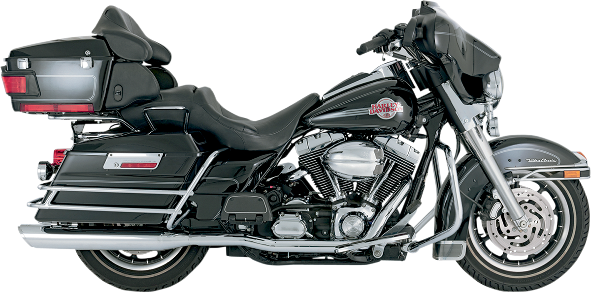 VANCE & HINES Dual Headpipes for '95-'08 FL - Chrome 16799