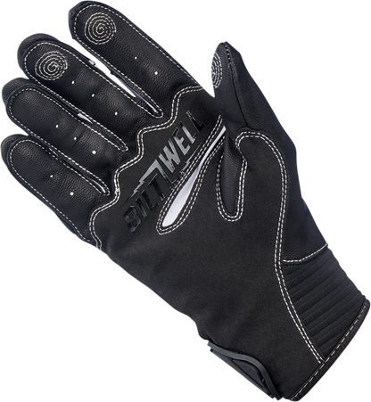 BILTWELL Bridgeport Gloves - Gray - Large 1509-1101-304