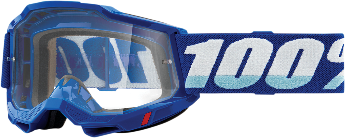 100% Accuri 2 Goggles - Blue - Clear 50013-00002