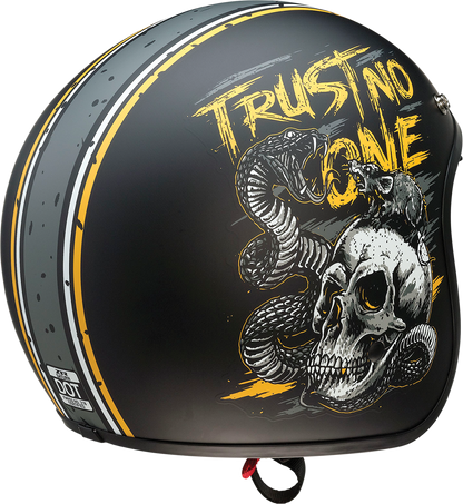 Z1R Saturn Helmet - Trust No One - Black/Yellow - XS 0104-2852