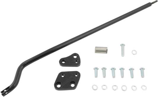 DRAG SPECIALTIES Forward Control Relocation Kit - FXD - Black 77445