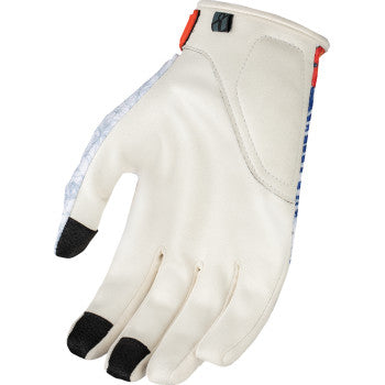 ICON Hooligan Kaonohi™ Gloves - White - Large 3301-4786