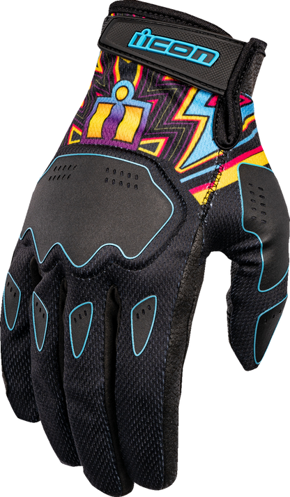 ICON Hooligan™ Lucky Lid Gloves - Black - XL 3301-4644