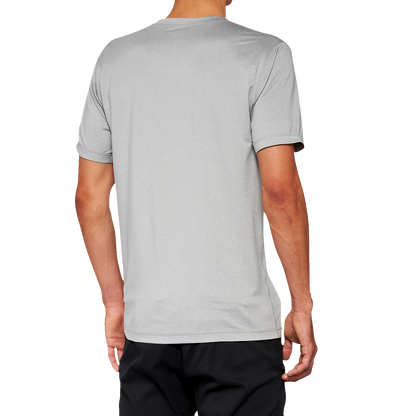 100% Mission Athletic T-Shirt - Gray - XL 20014-00008