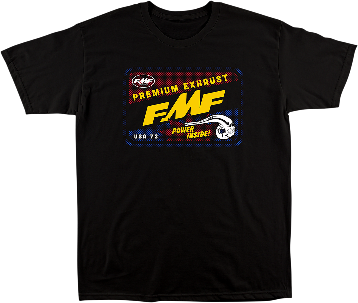 Camiseta FMF Power Inside - Negra - Pequeña SP21118900BKSM 3030-20450 