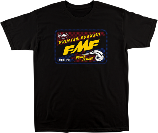 Camiseta FMF Power Inside - Negra - Pequeña SP21118900BKSM 3030-20450 