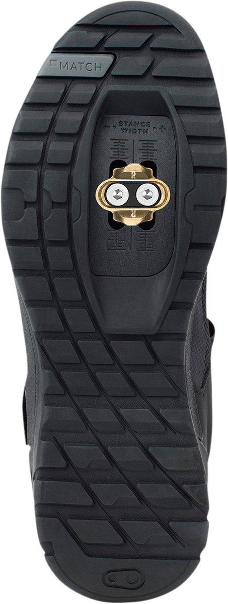 CRANKBROTHERS Mallet E BOA® Shoes - Black/Gold - US 12 MEB01080A-12.0