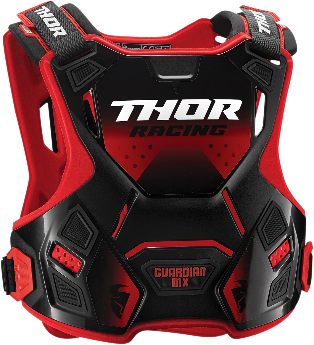 THOR Youth Guardian MX Roost Guard - Red/Black - 2XS/XS 2701-0856