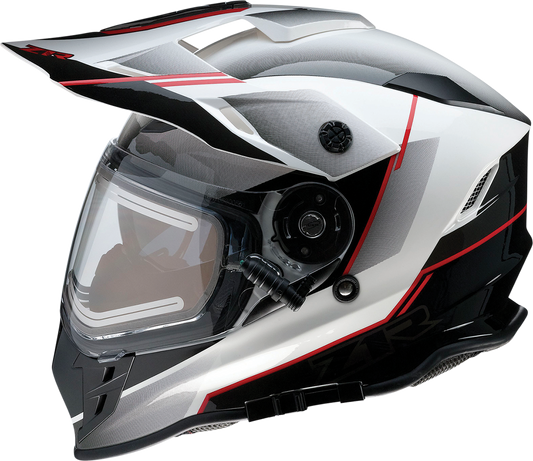 Z1R Range Helmet - Bladestorm - Black/Red/White - Medium 0101-14055