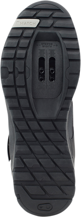 CRANKBROTHERS Mallet E Speedlace Shoes - Black/Silver - US 10.5 MES01081A-10.5