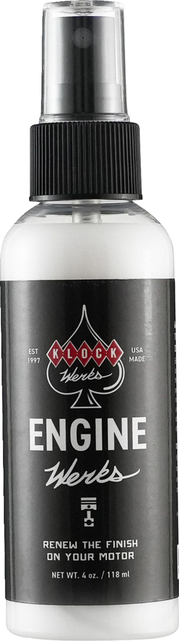 KLOCK WERKS Engine Werks Cleaner - 4 U.S. fl oz. - 12 Pack KWK-ENGINE-4OZ-12