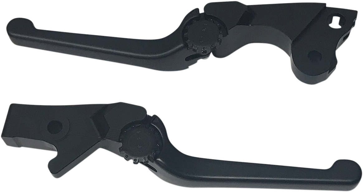 POWERSTANDS RACING Lever Set - Anthem - Black 17-00651-22