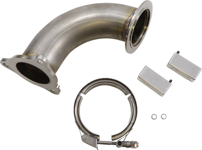 BIKEMAN PERFORMANCE RZR XP Turbo Muffler - Stainless Steel 17-318-SS