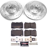 Power Stop 17-19 Honda Civic Front Z23 Evolution Sport Brake Kit K7869