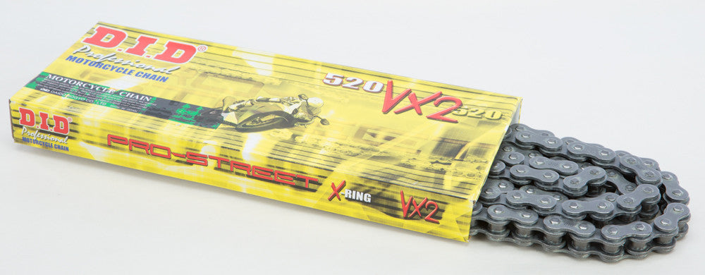 D.I.D Pro-Street 520vx2-88 X-Ring Chain 520VX2X88FB