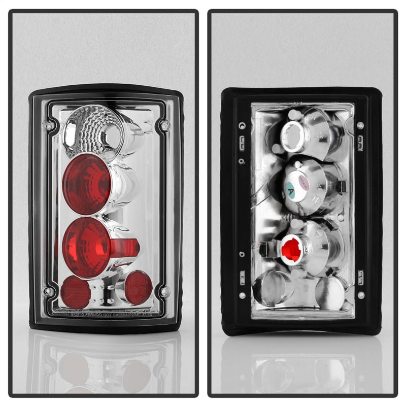 Spyder Ford Excursion 00-06/Econoline 150/250/350/450/550 95-06 Euro Tail Lights Chrm ALT-YD-FEC00-C 5002921