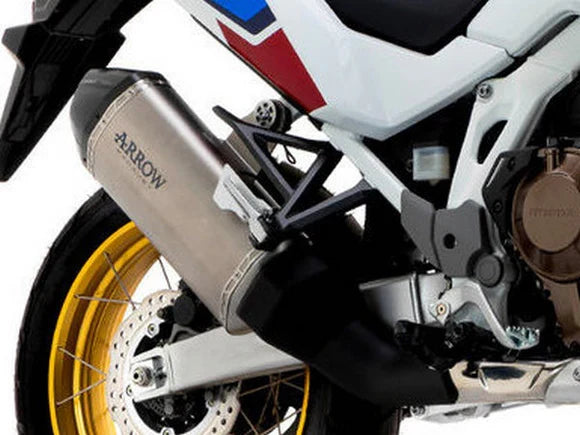 72503SK  Arrow Honda Africa Twin 1000 16-19 Homologated Titanium Sonora Silencer With Carbon Endcap