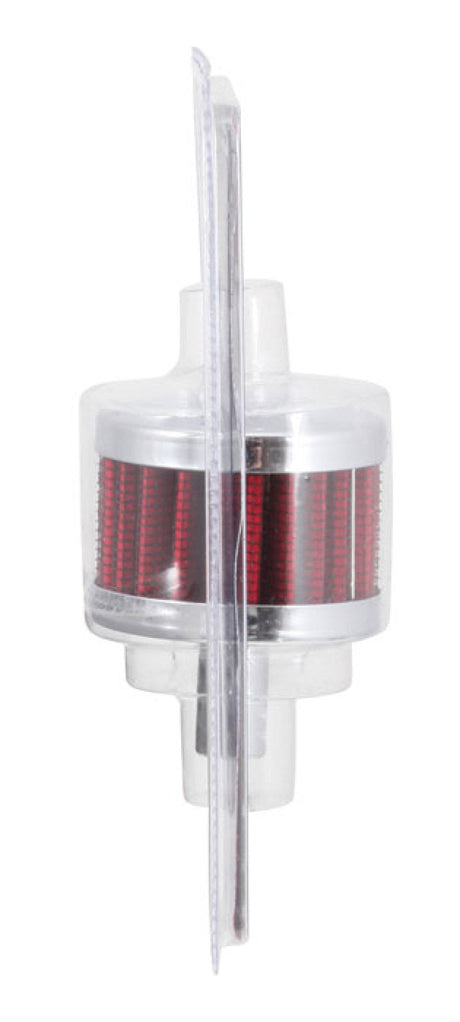 K&N Steel Base Chrome Top Crankcase Vent Filter 1/2in. Vent / 2in. OD / 1-1/2in. Height 62-1015