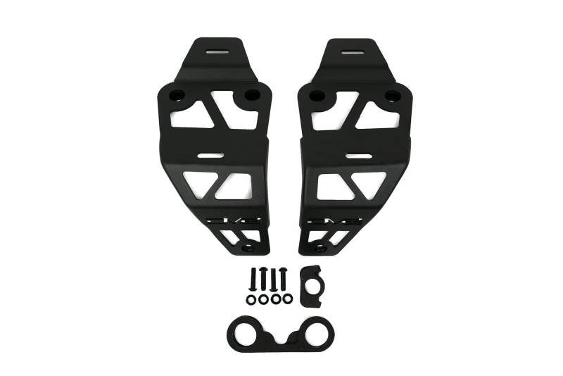 DV8 Offroad 20-22 Jeep JL 392/ Jeep JT Mojave Edition Dual Pod Light Mounts LBJL-06