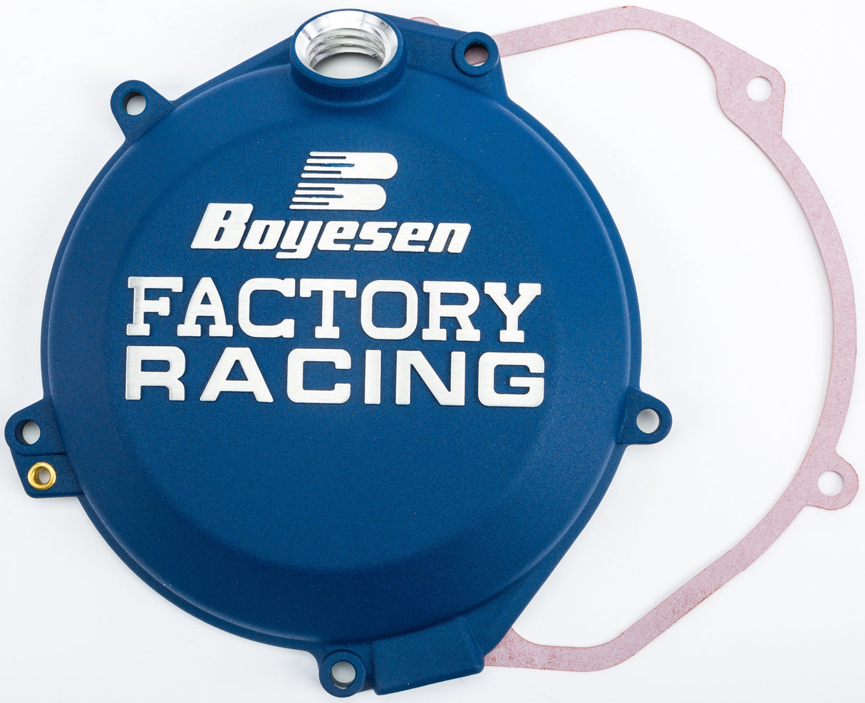 BOYESEN Factory Racing Clutch Cover Blue CC-44CL