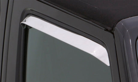 AVS 82-93 GMC Sonoma Ventshade Window Deflectors 2pc - Stainless 12006