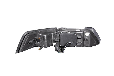 ANZO 1999-2004 Ford Mustang Projector Headlights Black G2 (Dual Projector) 121303