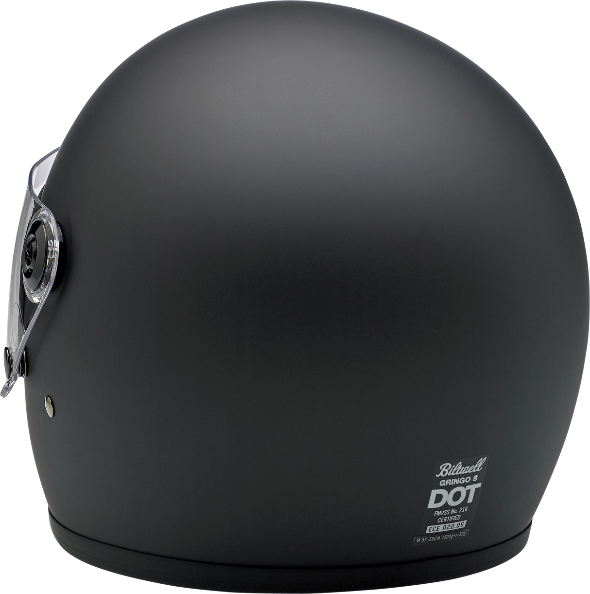 BILTWELL Gringo S Helmet - Flat Black - 2XL 1003-201-106