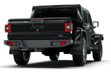 Rally Armor 19-22 Jeep Gladiator Black Mud Flap w/ Metallic Black Logo MF84-BLK-MBK