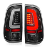 ANZO 2008-2016 Ford F-250 LED Taillights Black Housing Clear Lens (Pair) 311356
