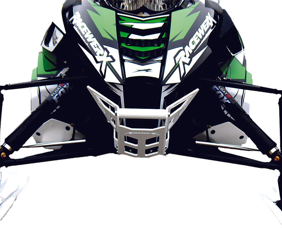 RACEWERX Skid Plate / Front Bumper (White) 100-301-MSPFB-WH