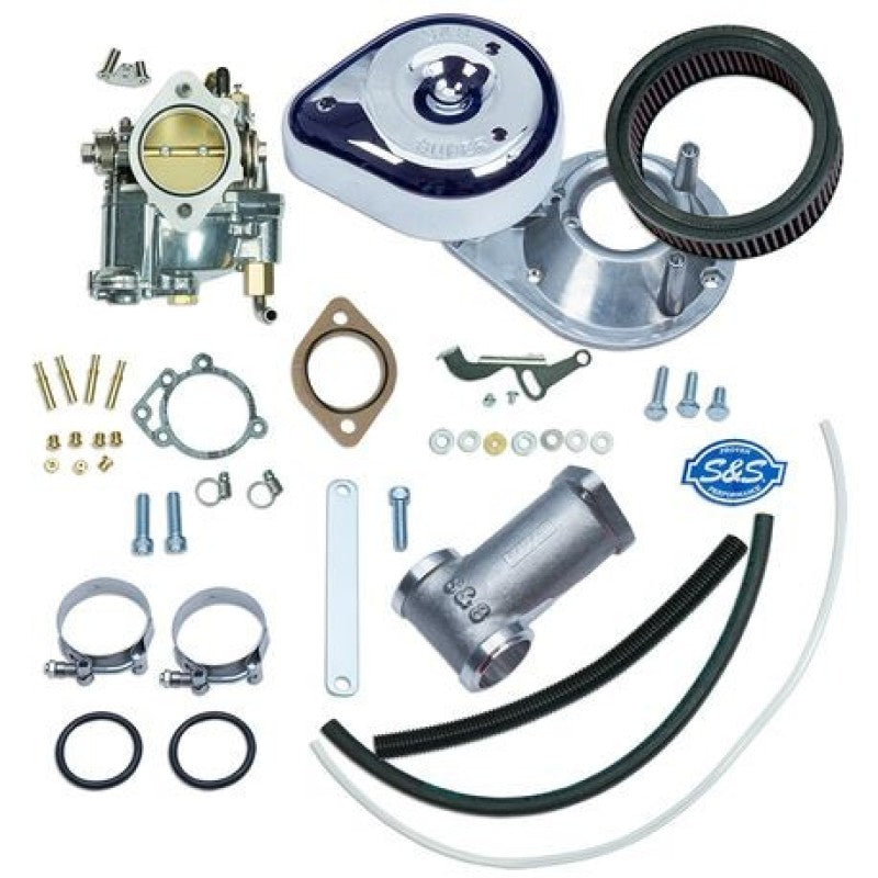 S&S Cycle 55-65 BT Models Super E Carburetor Kit - Standard Tanks 11-0401
