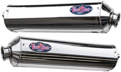 VOODOO Performance Slip-On Suz Polish Mufflers Only Hayabusa VPEBUSAJ9P