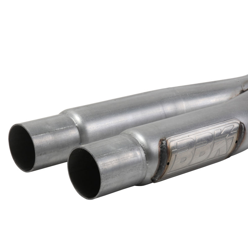 BBK 15-20 Ford Mustang GT 5.0L Resonator Delete X-Pipe (For Use w/Shorties Or Stock Manifolds) 1818