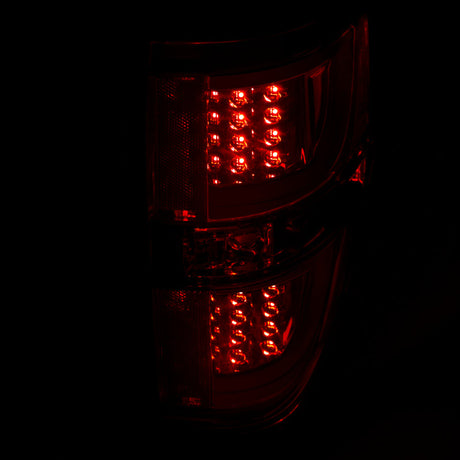 ANZO 2009-2013 Ford F-150 LED Taillights Chrome 311259