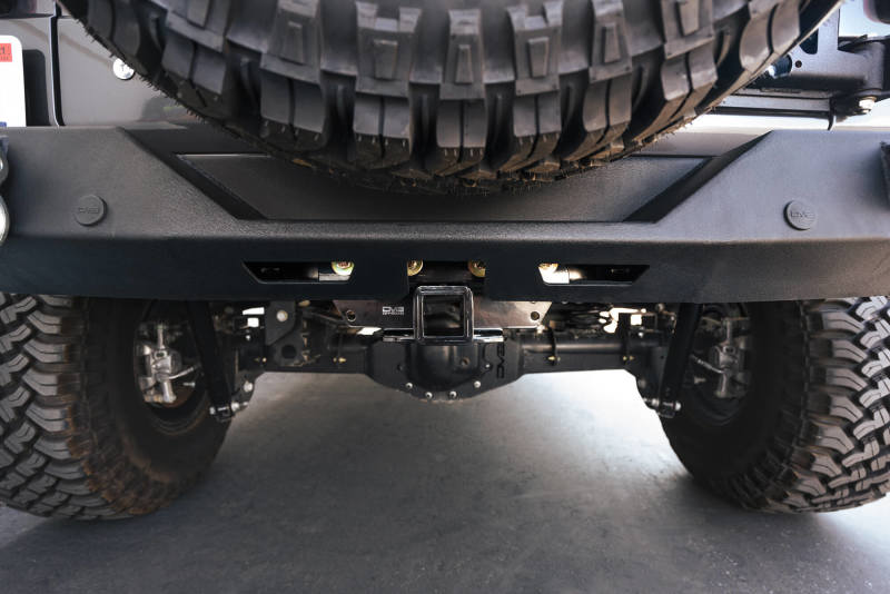 DV8 Offroad 07-21 Jeep Wrangler (JK/JL) Bolt-On Hitch w/o Lights AHJP-02