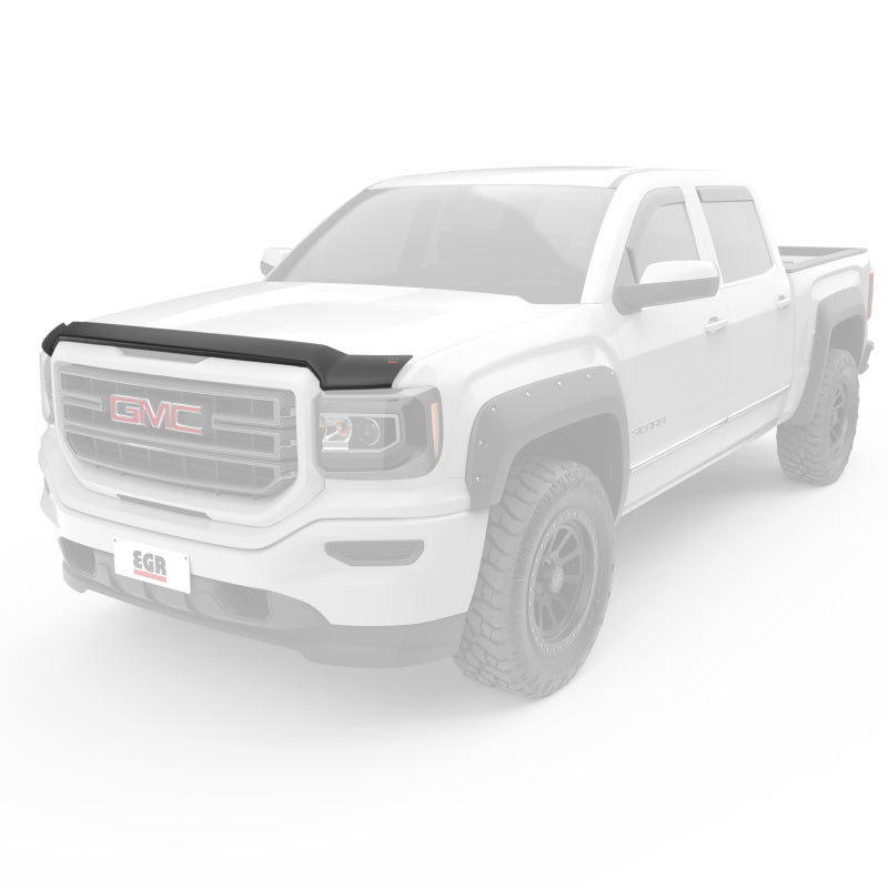 EGR 14+ GMC Sierra Superguard Hood Shield - Matte (301585) 301585