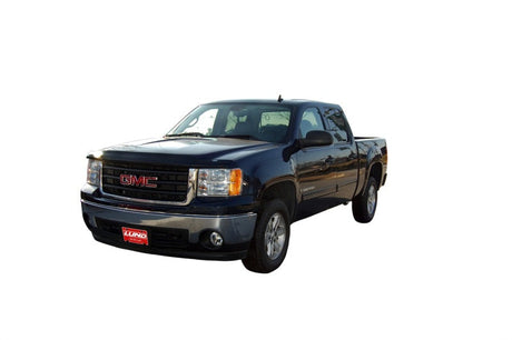 AVS 07-13 GMC Sierra 1500 High Profile Bugflector II Hood Shield - Smoke 25159