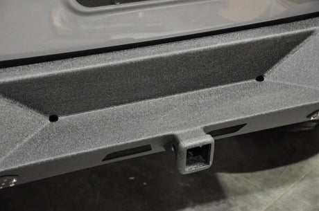 DV8 Offroad 07-18 Jeep Wrangler JK Full Length Rear Bumper w/ Lights RBSTTB-10
