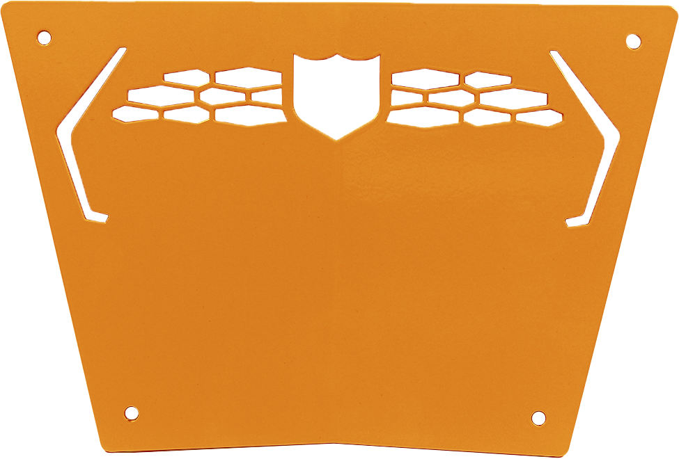 PRO ARMOR Front Sport Bumper Skid Plate Orange Rust Metallic P187P363ORM
