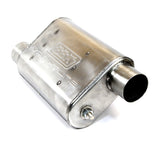BBK VariTune Adjustable Performance Muffler 2-1/2 Offset/Offset Stainless Steel 31015