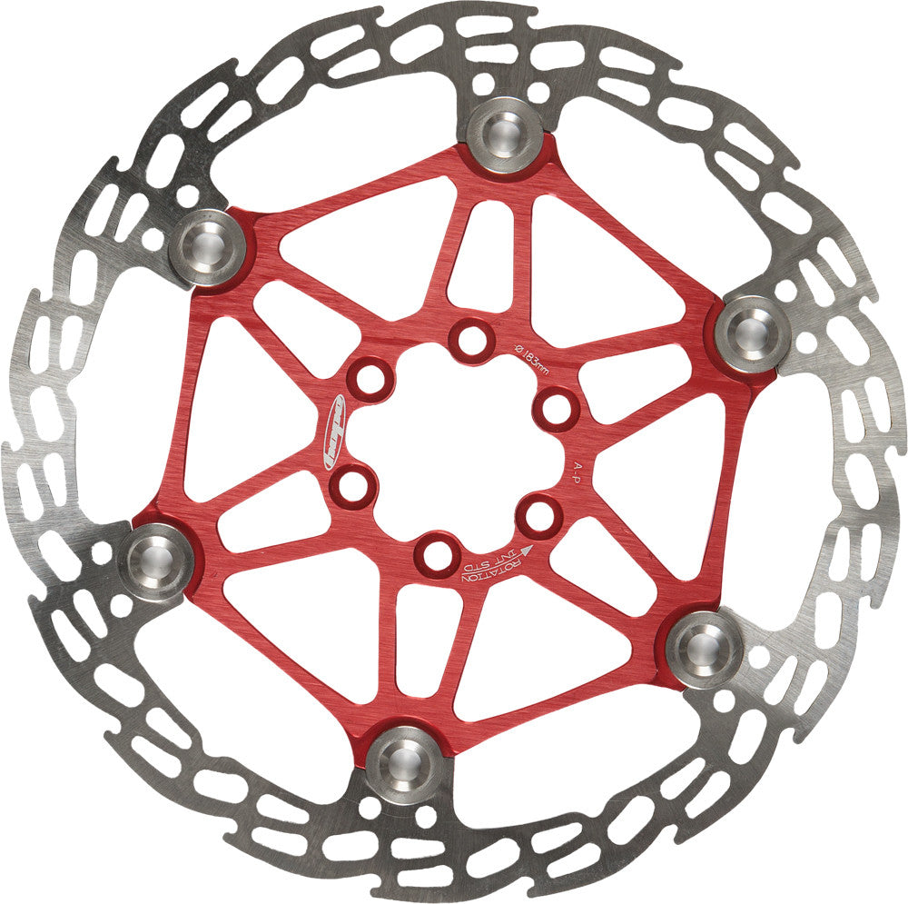 HOPE Floating Disc Rotor Red 183mm HBSP330:183:6FR~OLD