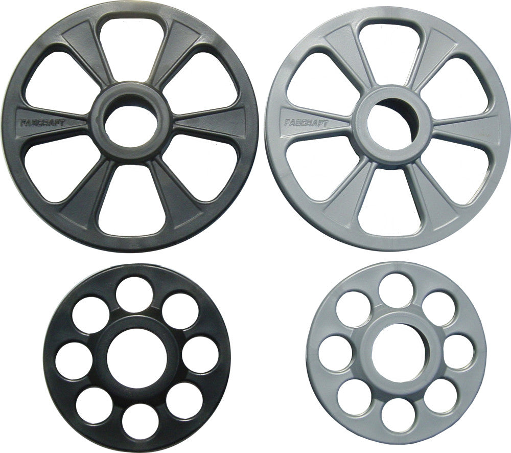 FABCRAFT 5-5/8" Black Composite Wheel W /O Bearing/Circlip 6003BLK