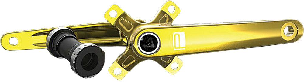 PROMAX Cf 2-Piece Crank Set Gold 165mm CK3626