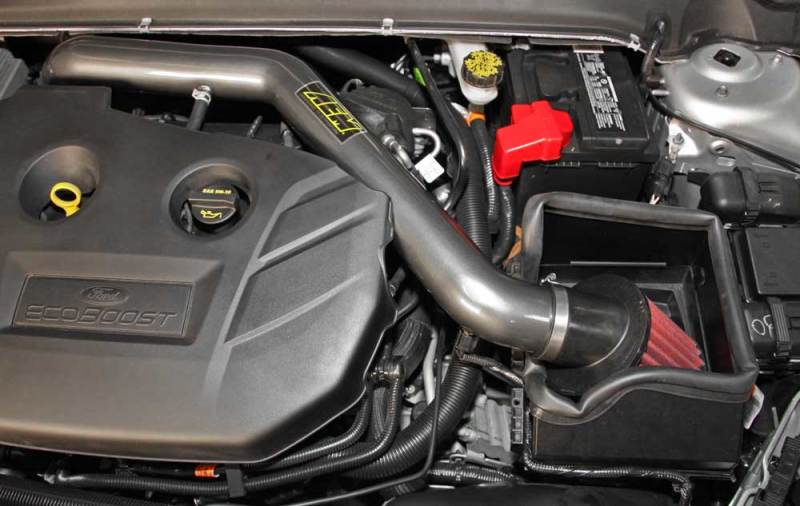 AEM 14-15 Ford Fusion 2.0L L4 Turbo - Cold Air Intake System - Gunmetal Gray 21-743C