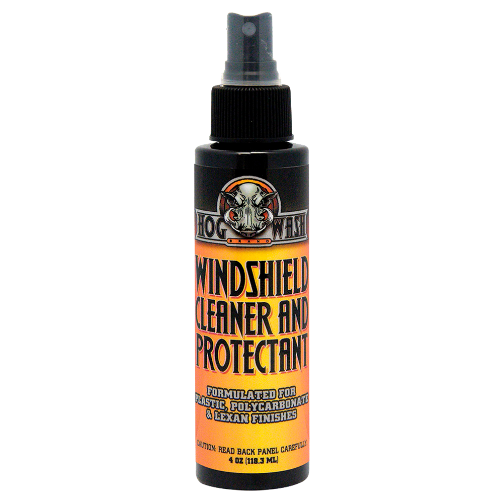 HOG WASH Windshield Cleaner And Protectant 4oz HW0884