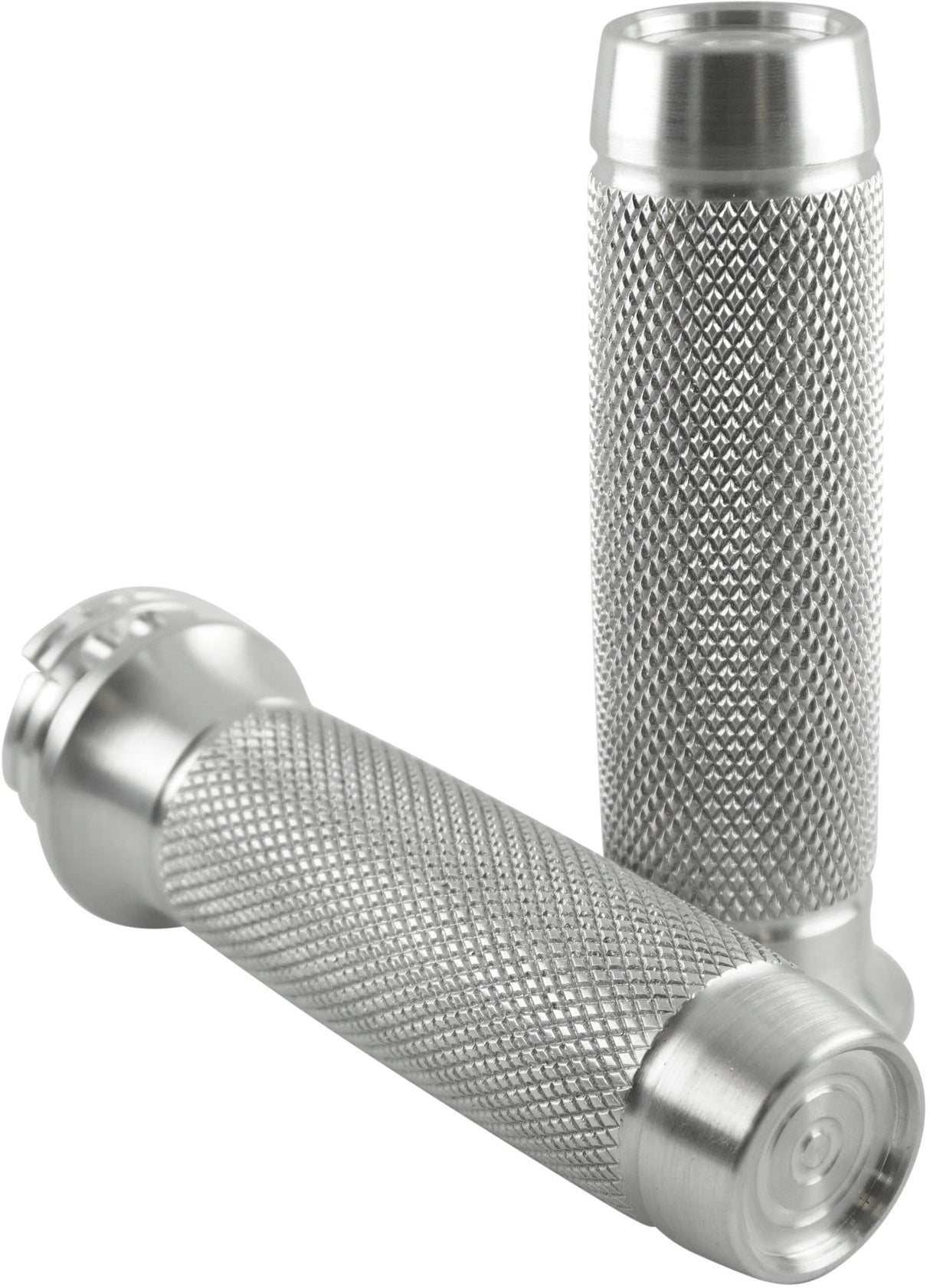 BRASS BALLS Knurled Moto Grips Natural BB08-201