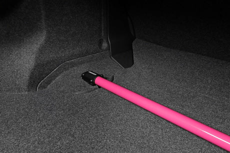 Perrin 22-23 Subaru WRX Rear Shock Tower Brace - Hyper Pink PSP-SUS-042HP