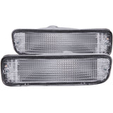 ANZO 1995-1997 Toyota Tacoma Euro Parking Lights Chrome 511018