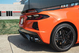 Corsa 2020 Corvette C8 3in Xtreme Cat-Back Exhaust 4.5in Black Quad Tips - Deletes stock AFM Valve 21104BLK