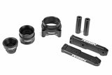 Perrin 22-23 Subaru WRX Front Mount Intercooler Kit (Black Tubes & Silver Core) PSP-ITR-441SL/BK
